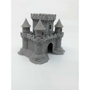 Stone keep Castle Reptile Hide and climb, Decor